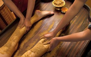7 diferentes tipos de masaje ayurvedico