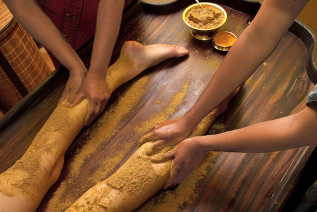 7 diferentes tipos de masaje ayurvedico
